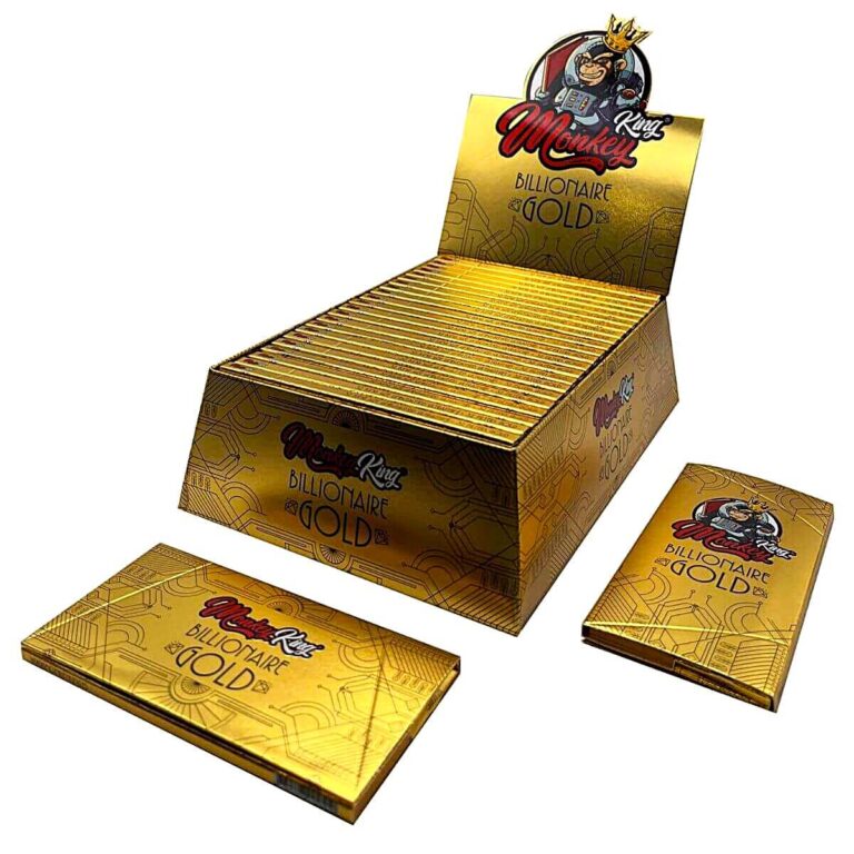 Feuilles King Size Billionaire Gold