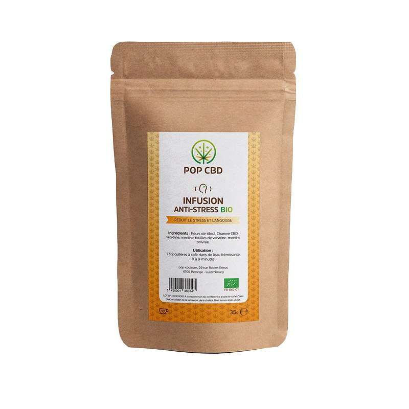 Infusion CBD Anti‑Stress – Bio (POP CBD)