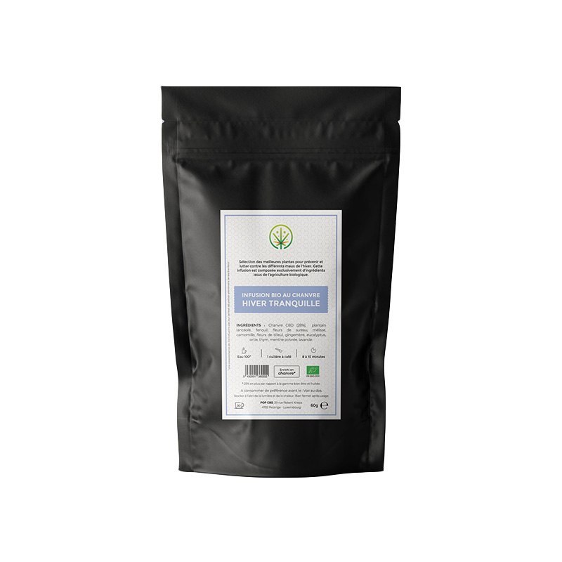 Infusion CBD Hiver Tranquille – Bio (POP CBD)