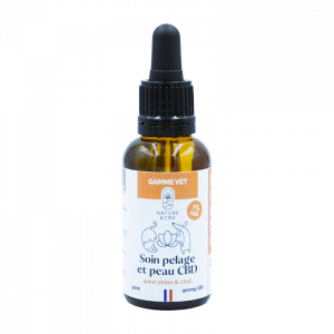 Huile de Soin CBD – Peau & Pelage