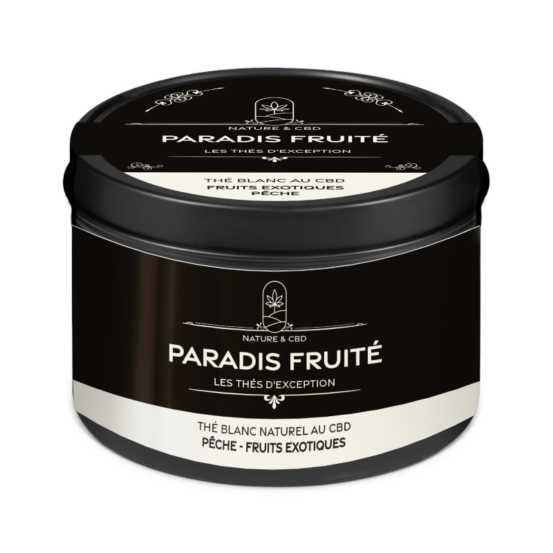 Thé Blanc CBD Paradis Fruité