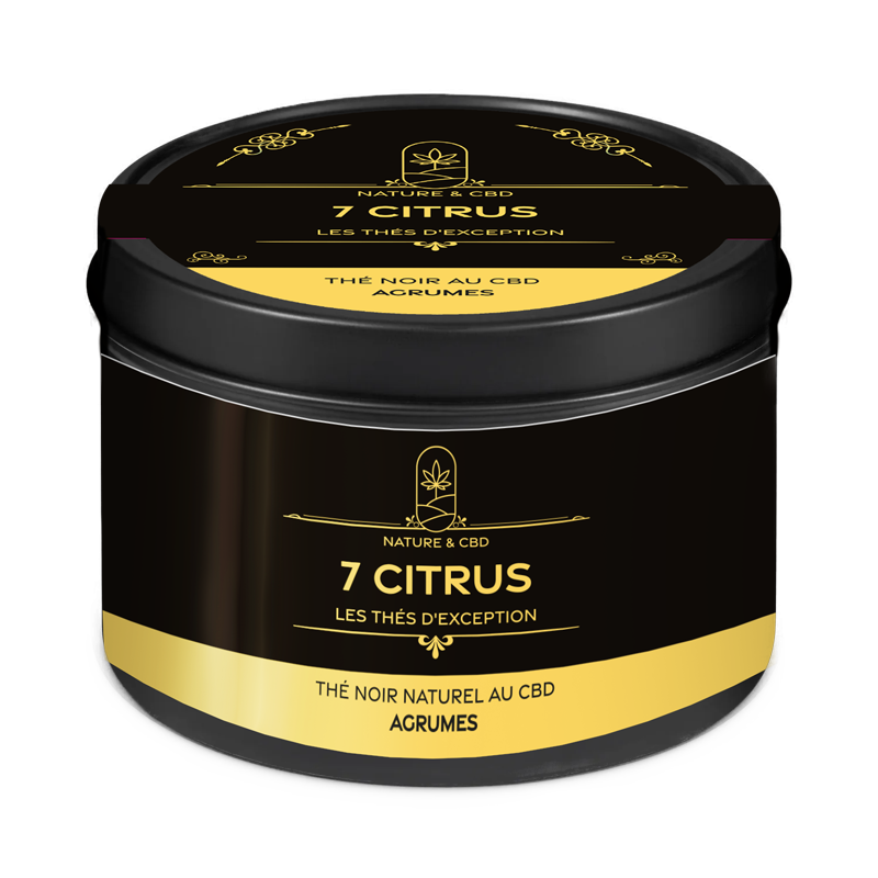Thé Noir CBD 7 Citrus